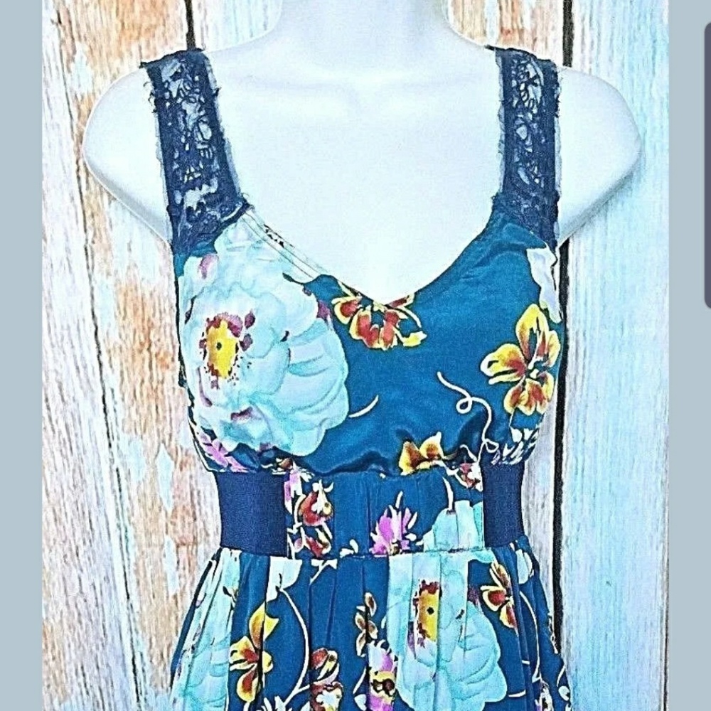 Free People Lace Tulle Dress sz 6